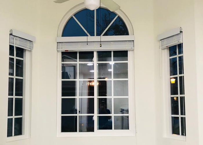 Example of Arched & Trapezoid window picture 1