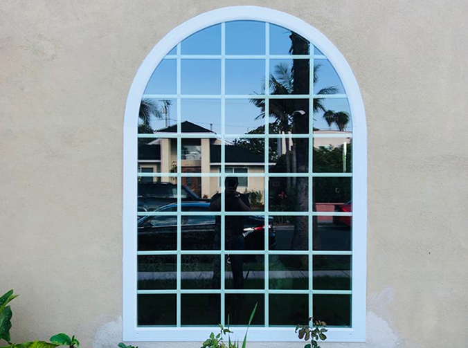 Example of Arched & Trapezoid window picture 2